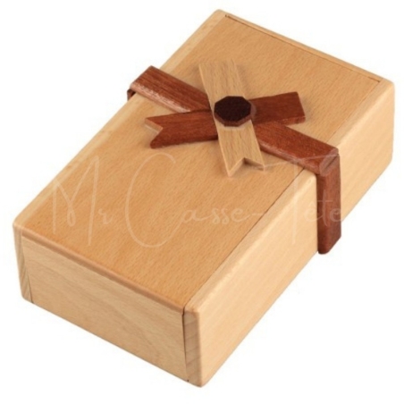Casse-Tête en Bois : La Boîte Cadeau