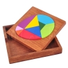 Le Tangram (boîte et tangram dissocié)
