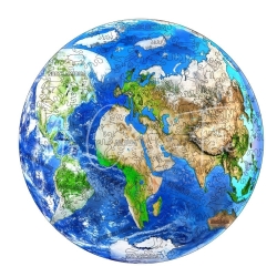 Puzzle en Bois : La Terre
