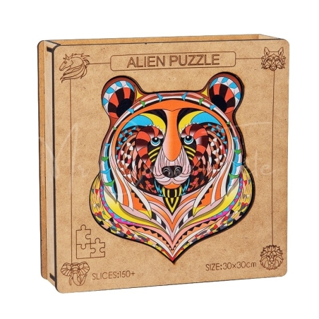 Puzzle en Bois : L'Ours