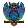Puzzle en Bois : Le Hibou