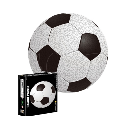 Puzzle Rond : Ballon De Foot - 1000 pièces