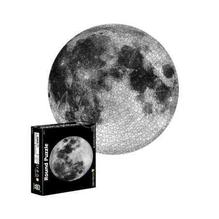 Puzzle Rond : La Lune - 1000 pièces