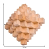 Casse-Tête En Bois : Le Super Cristal (dimensions)