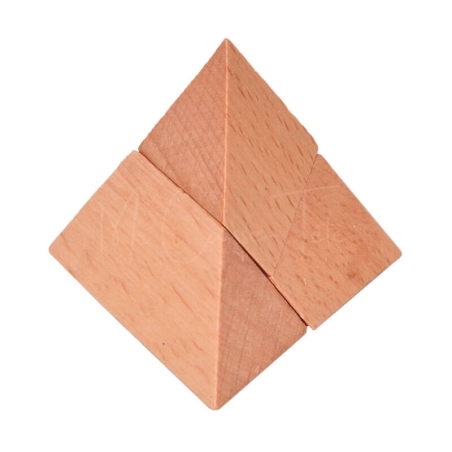 Casse-Tête En Bois : La Petite Pyramide - Mr Casse-Tête