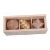 Casse-Têtes En Bois : Set de 3 Jeux - Mr Casse-Tête