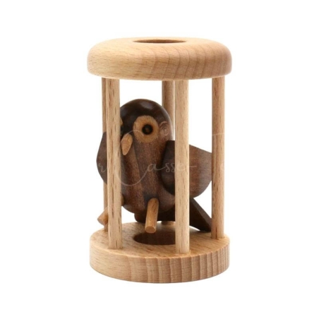 Casse-Tête En Bois : L'Oiseau En Cage - Mr Casse-Tête