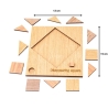 Le Tangram Impossible : Casse-Tête En Bois - Dimension - Mr Casse-Tête