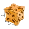 Casse-Tête En Bois : La Boîte Croisée - Dimensions - Mr Casse-Tête