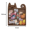 Casse-Tête En Bois : Les Chats Arc-En-Ciel - Dimensions - Mr Casse-Tête