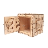 Puzzle En Bois 3D : Le Coffre-Fort - Ouvert vu de devant - Mr Casse-Tête