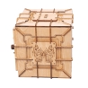 Puzzle En Bois 3D : Le Coffre-Fort - Fermé vu de côté - Mr Casse-Tête