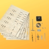 Puzzle 3D : Bateau Pirate Horloge - Planche et mécanisme horloger - Mr Casse-Tête