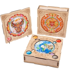 Puzzle en Bois : Le Calendrier Maya - Autres choix - Mr Casse-Tête
