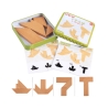 Casse-Tête En Bois : Tangram En Boîte - Exemples - Mr Casse-Tête