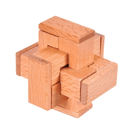 Casse-Tête En Bois - Serrure à 6 faces - Mr Casse-Tête