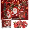 Puzzle 1000 pièces - Le Père Noël Et Les Pingouins - Présentation globale - Mr Casse-Tête