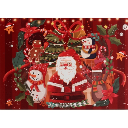 Puzzle 1000 pièces - Le Père Noël Et Les Pingouins - Mr Casse-Tête