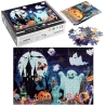 Puzzle 1000 pièces - La Nuit d'Halloween - Contenu - Mr Casse-Tête