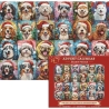 Puzzle 1000 Pièces : Calendrier De L'Avent - Présentation - Les Chiens De Noël