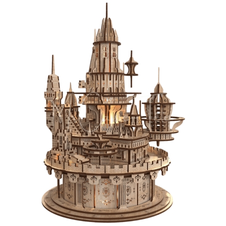 Puzzle 3D : Le Château Galactique - Mr Casse-Tête