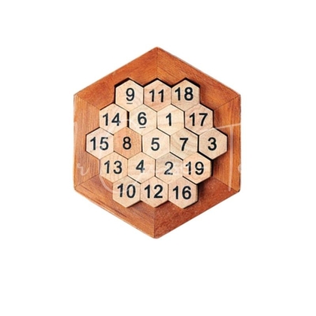 Jeux d'intelligence : L'Hexagone (19 pièces)