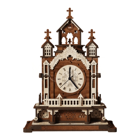 Puzzle 3D en bois - L'Horloge Suisse - Mr Casse-Tête