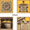 Puzzle 3D En Bois : Coffre À Secret - Détails - Mr Casse-Tête