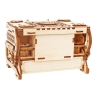 Puzzle 3D En Bois - Boîte À Bijoux - Dos - Mr Casse-Tête