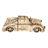 Puzzle 3D En Bois : Le Bolide - Vue De Face - Mr Casse-Tête
