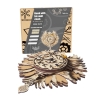 Puzzle 3D En Bois : L'Aigle Horloge - Emballage - Mr Casse-Tête