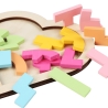 Casse-Tête En Bois : Un Cœur De Tangram Multicolore - Pièces - Mr Casse-Tête