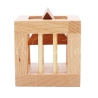 Casse-Tête en Bois : La Pyramide Emprisonnée