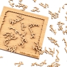 Casse-Tête En Bois - Le Puzzle aux Zigzags Infinis - Mr Casse-Tête