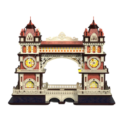 Puzzle 3D - Le Vieux Pont Anglais En Bois - Mr Casse-Tête