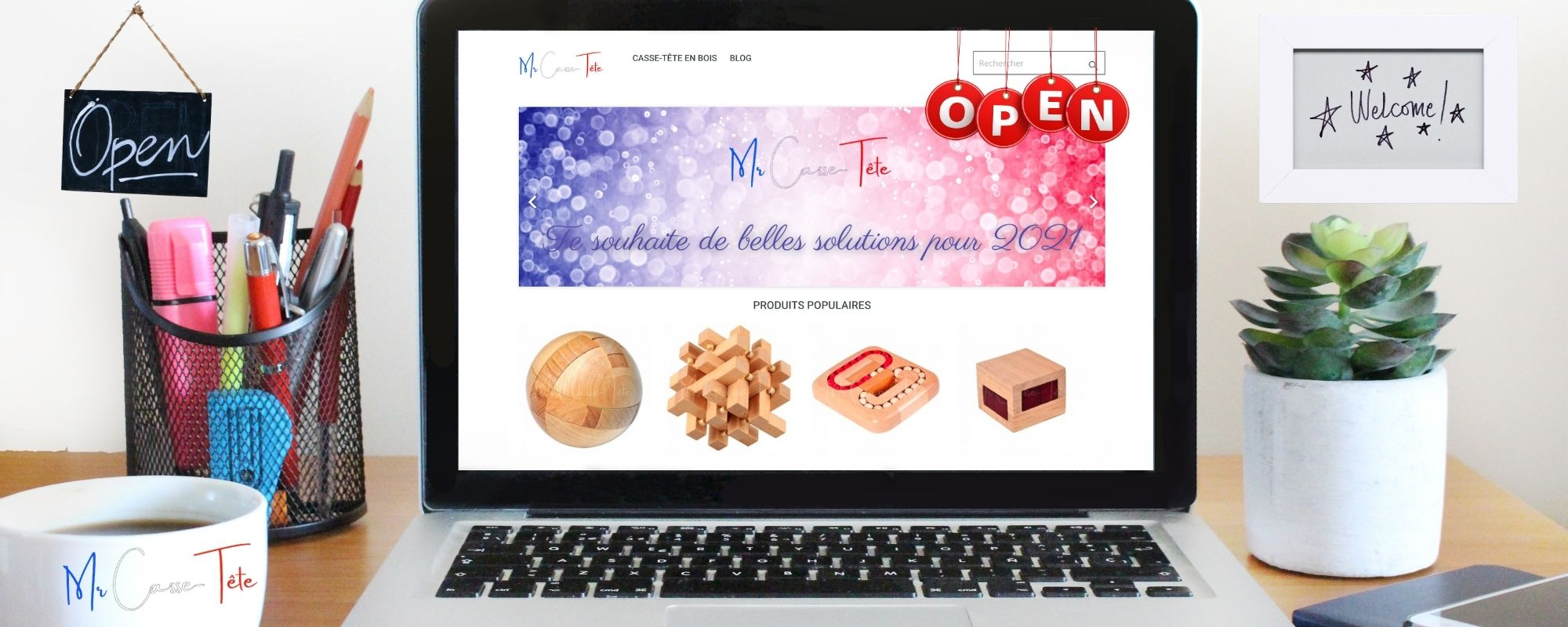 01/01/2021 - Mr Casse-Tête ouvre sa boutique !